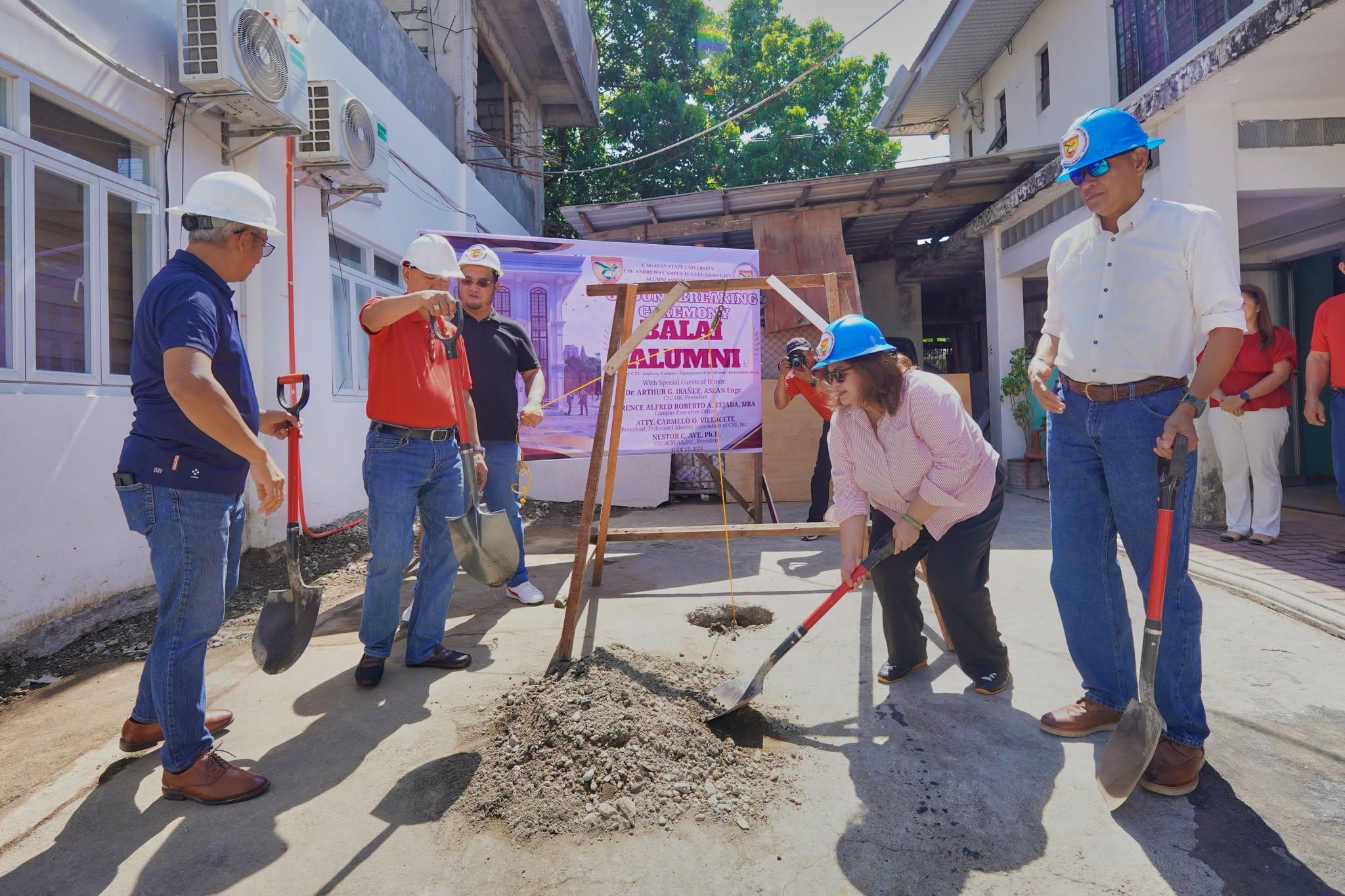 CSU ANDREWS BREAKS GROUND FOR THREE-STOREY BALAI ALUMNI BUILDING photo 17